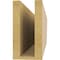 Ekena Millwork 4in. W x 8in. H x 32in. L Crestline Woodgrain TimberThane Rafter Tail, Primed Tan RFTUR04X08X32CRERCPR - alternate 5